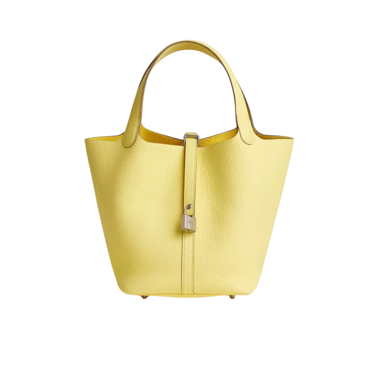 Hermes Picotin Lock 22 Limoncello Clemence Leather