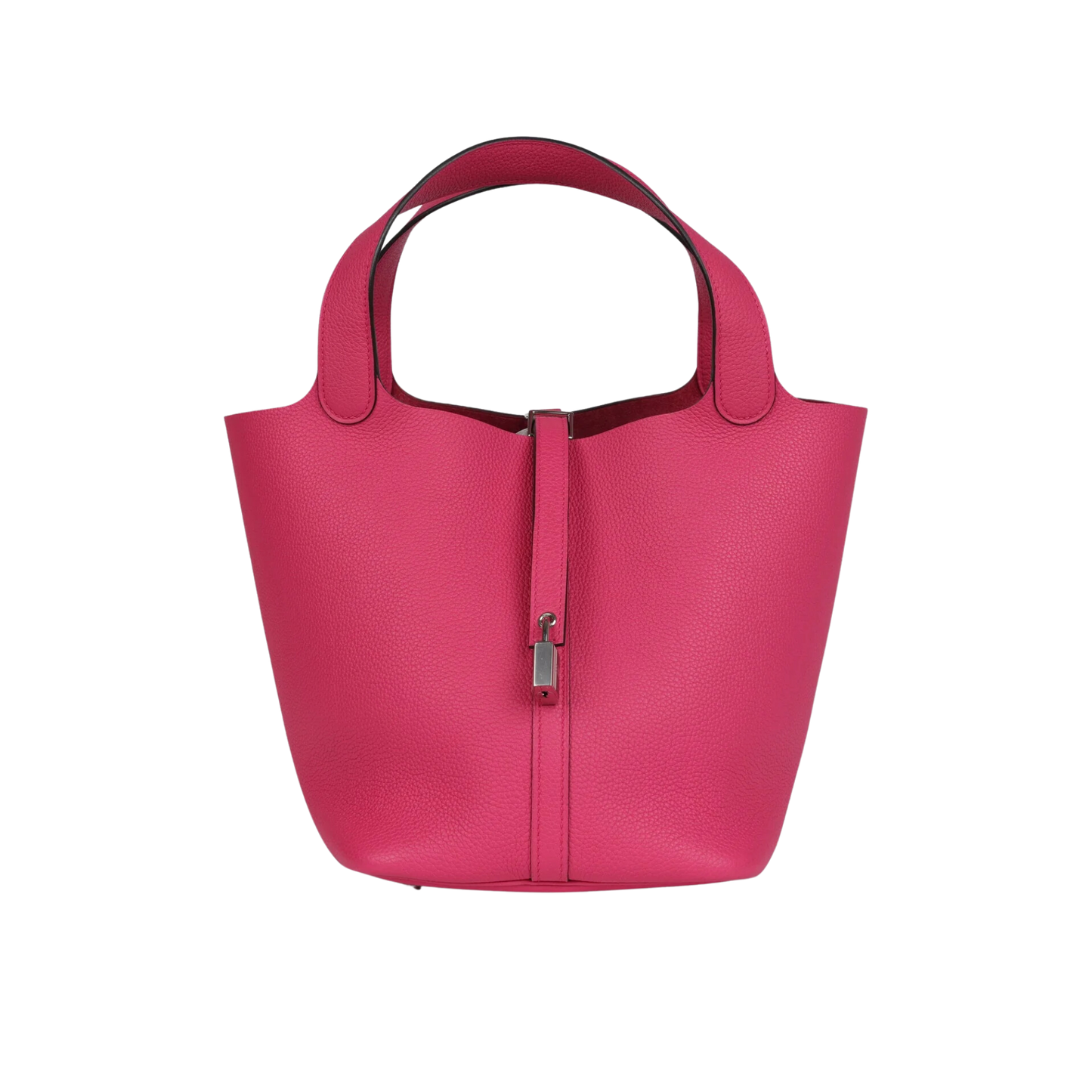 Hermes Picotin Lock 22 Rose Shocking Clemence Leather