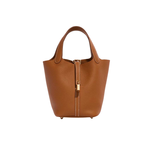 Hermes Picotin Lock 18 Gold Clemence Leather