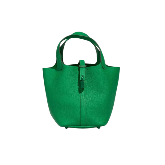 Hermes Picotin Lock 18 Bambou Clemence Leather
