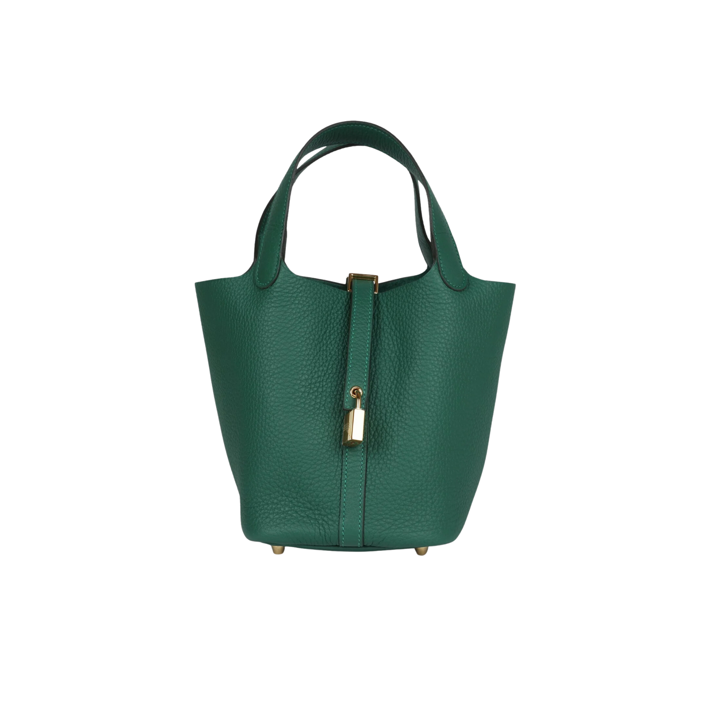 Hermes Picotin Lock 18 Vert Moyen Clemence Leather