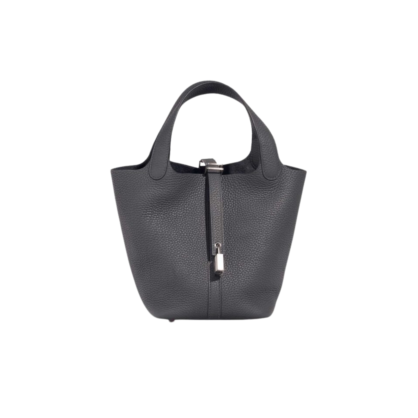 Hermes Picotin Lock 18 Gris Misty Clemence Leather