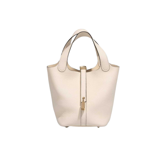 Hermes Picotin Lock 18 Nata Clemence Leather