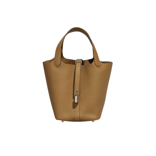 Hermes Picotin Lock 18 Biscuit Clemence Leather