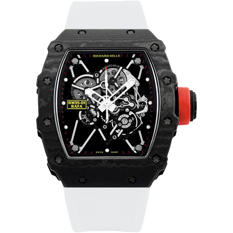 Richard Mille RM 35 White Velcro Strap