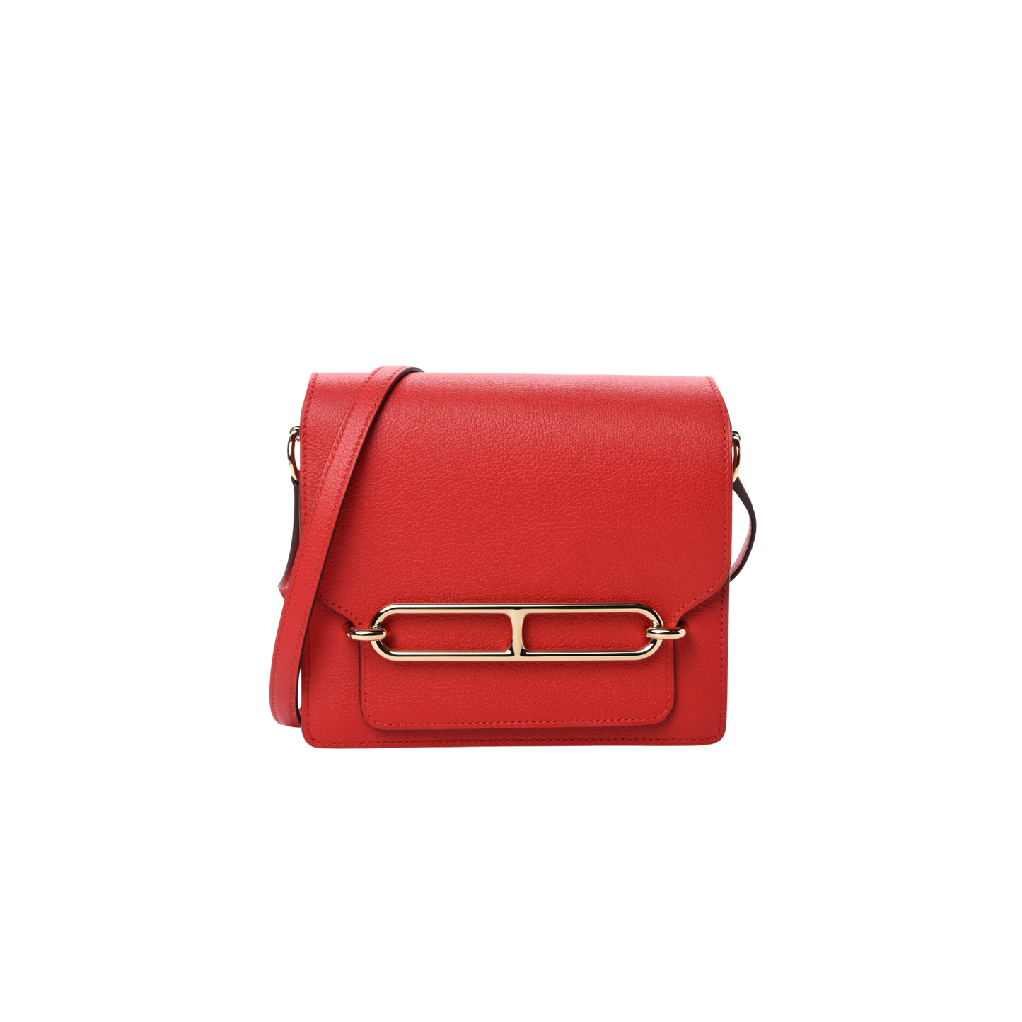 Hermes Roulis Mini Rouge de Coeur Evercolor Leather