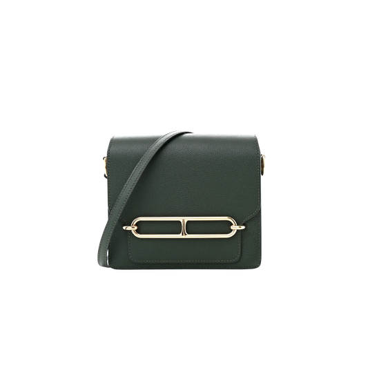 Hermes Roulis Mini Vert Titien Evercolor Leather