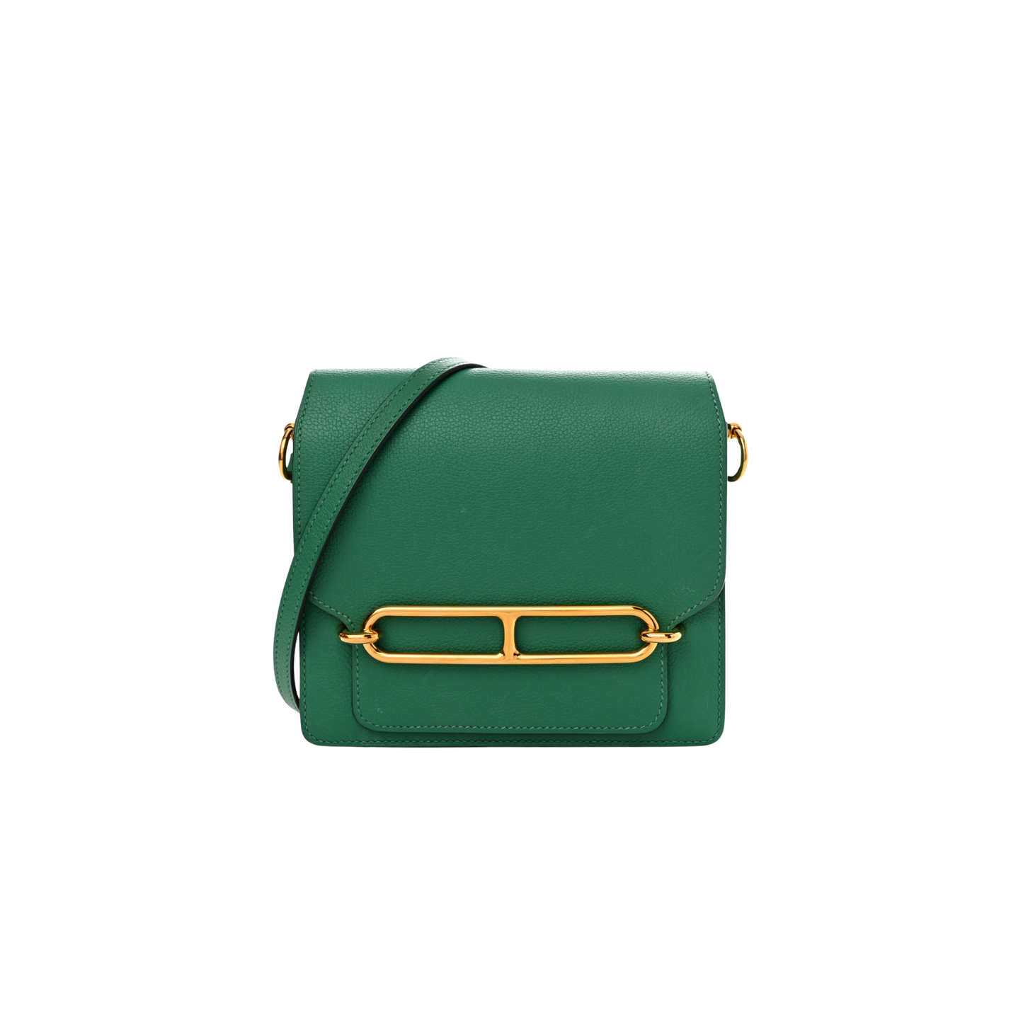 Hermes Roulis Mini Vert Vertigo Evercolor Leather