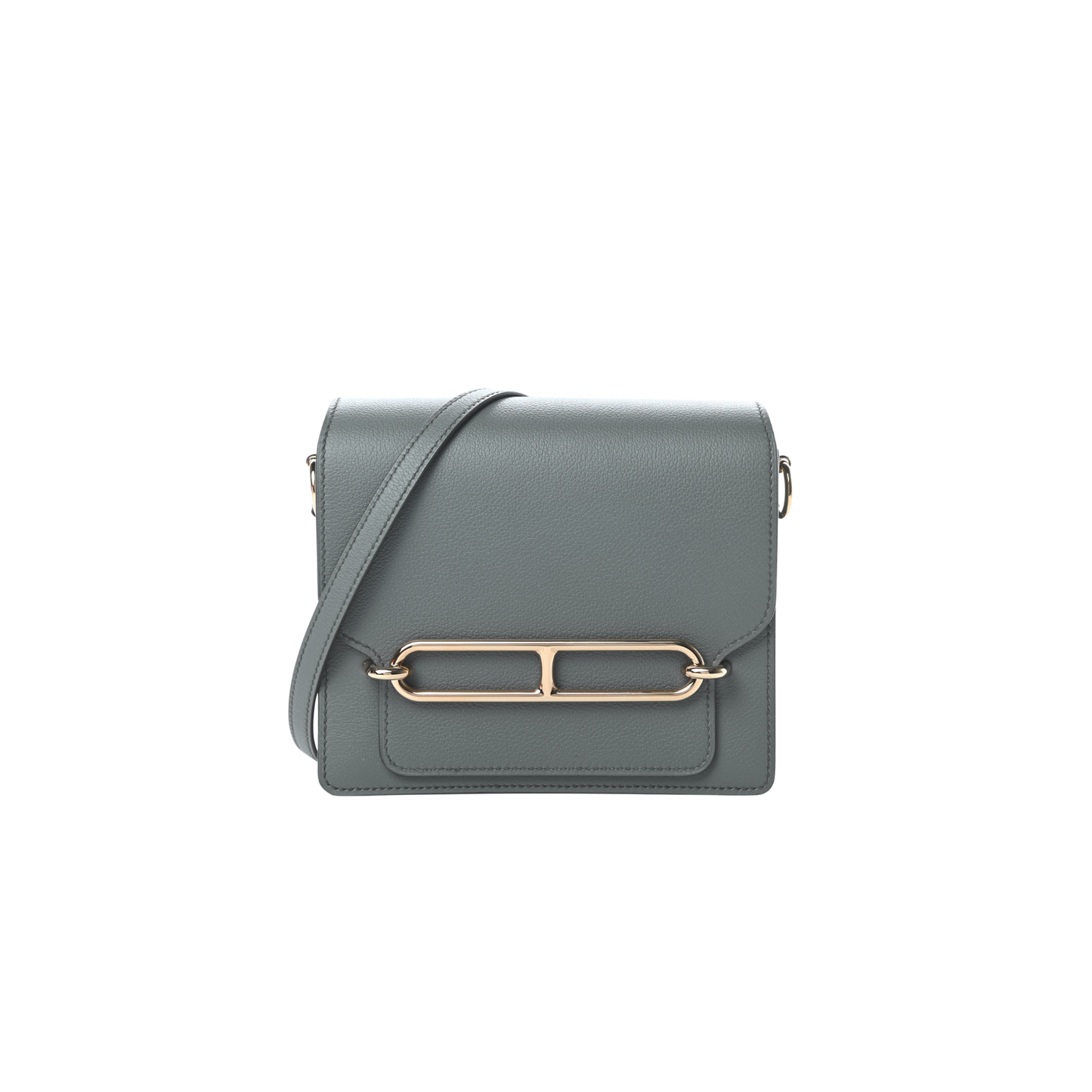 Hermes Roulis Mini Vert Amande Evercolor Leather