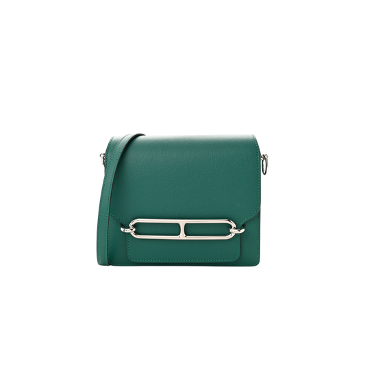 Hermes Roulis Mini Malachite Evercolor Leather