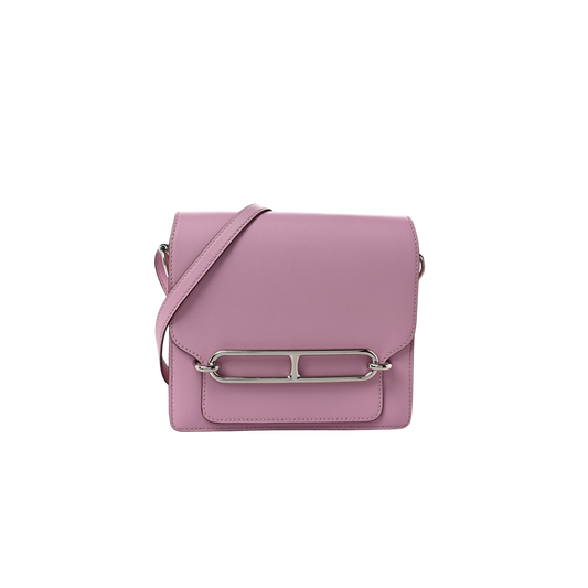 Hermes Roulis Mini Mauve Sylvestre Swift Leather