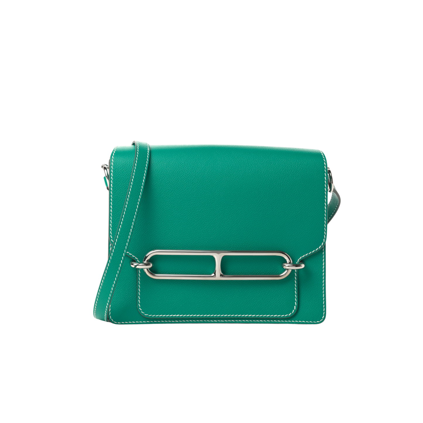 Hermes Roulis 23 Vert Verone Evercolor Leather
