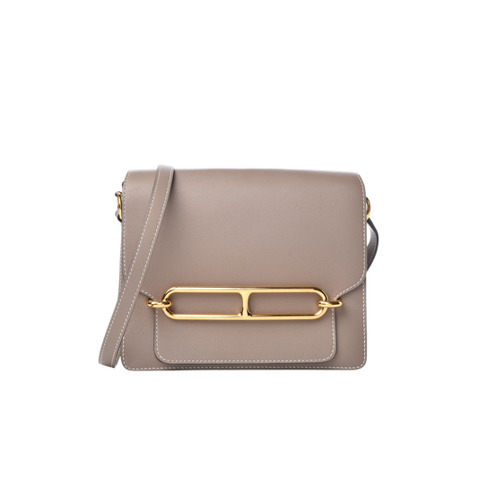 Hermes Roulis 23 Etoupe Evercolor Leather