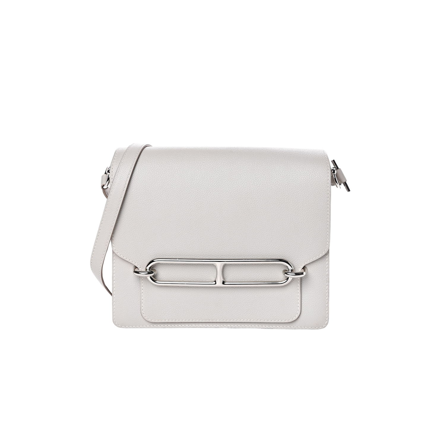 Hermes Roulis 23 Gris Perle Evercolor Leather