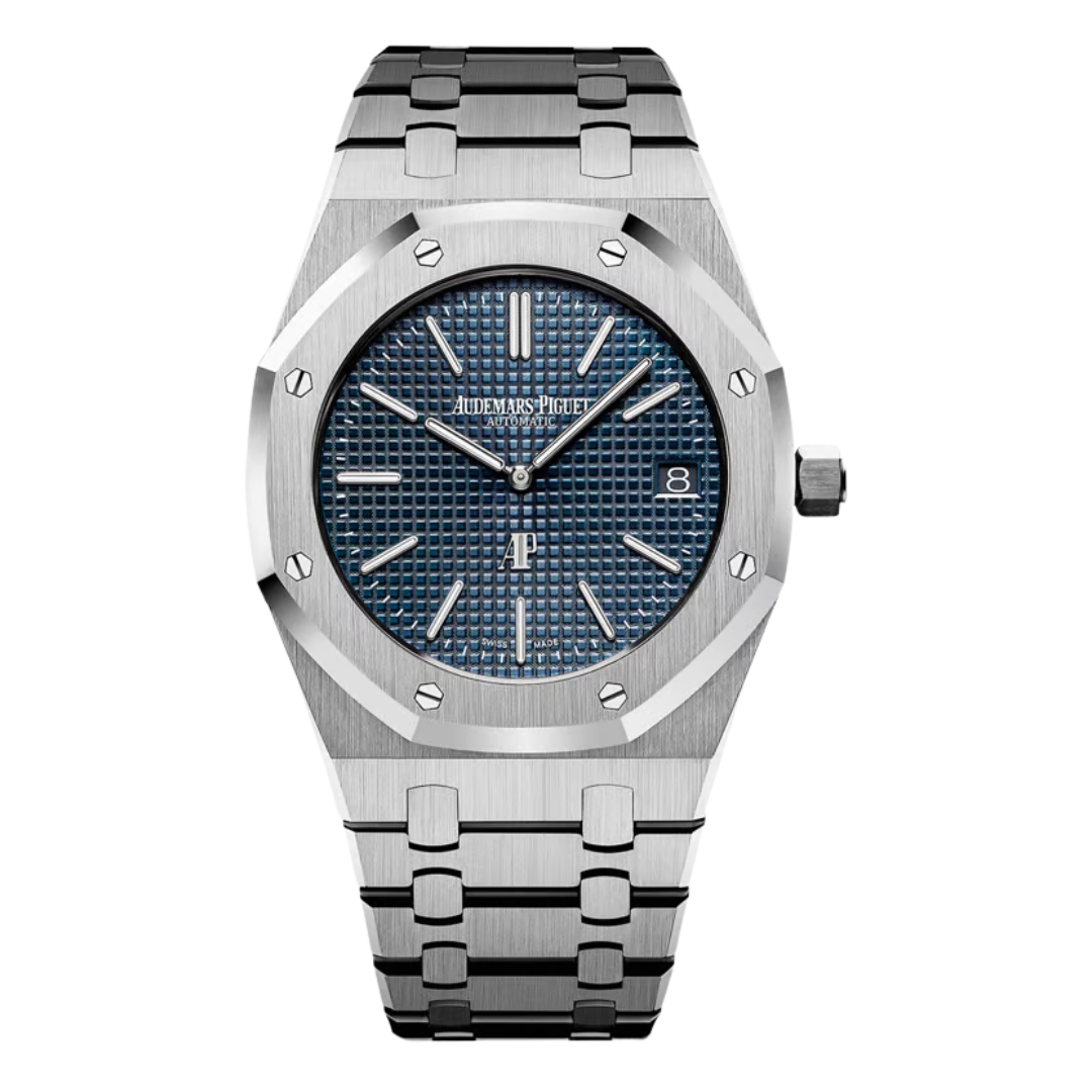 Royal Oak 15202ST.OO.1240ST.01 39MM Stainless Steel "Jumbo" Extra Thin
