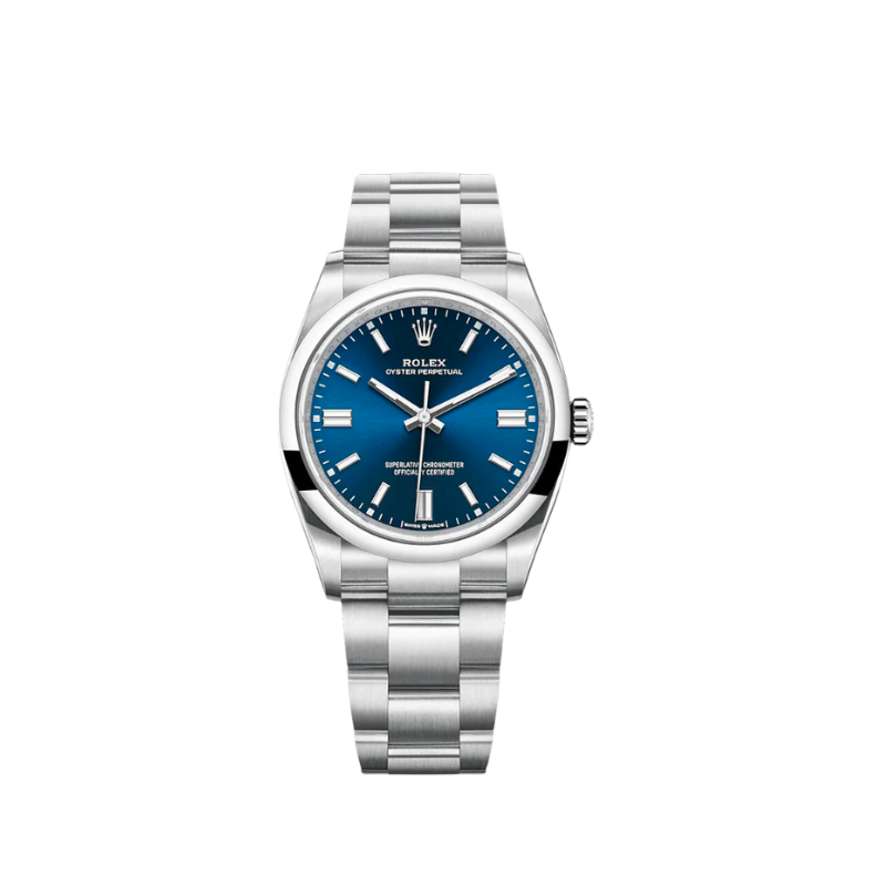 126000 36MM Osyter Perpetual Blue Dial