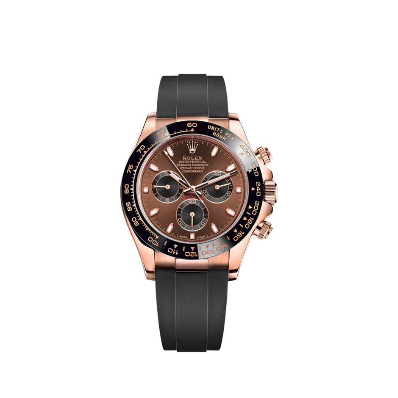 116515LN Daytona Chocolate Dial Rose Gold Oysterflex