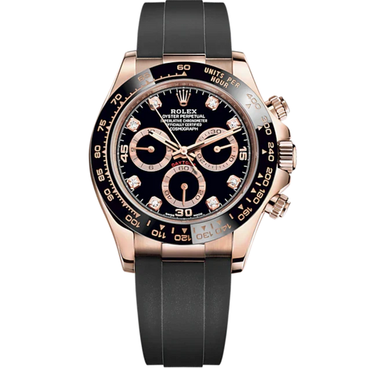 Cosmograph Daytona 40MM Oysterflex Bracelet Chocolate and Black Dial Black Cerachrom Bezel With Tachymetric Scale