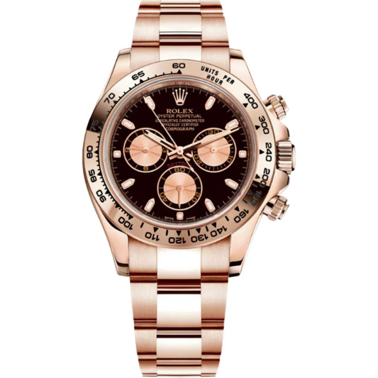 116505 Rose Gold Black Dial Daytona