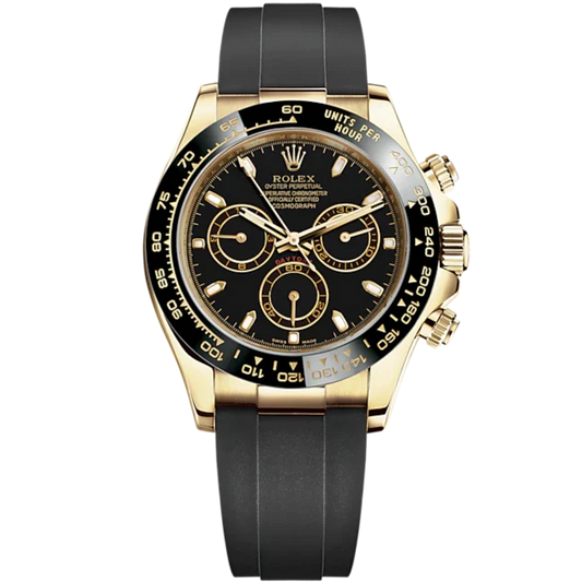 Cosmograph Daytona 40MM Oysterflex Bracelet Black Dial Black Cerachrom Bezel With Tachymetric Scale