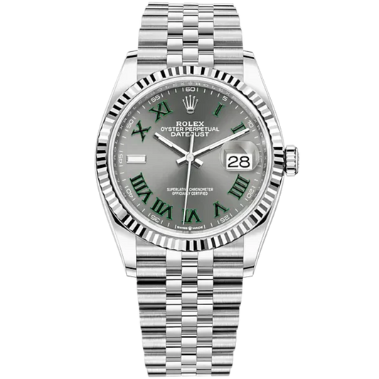 Rolex Datejust Ref. 126234 36mm Wimbledon Dial in Jubilee