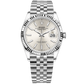 Rolex Datejust Ref. 126234 36mm Stainless Steel Silver Index Dial on Jubilee