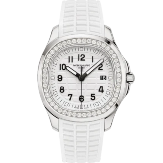 Patek Aquanaut Philippe Ref. 5267/200A Stainless Steel White Dial Diamond Bezel