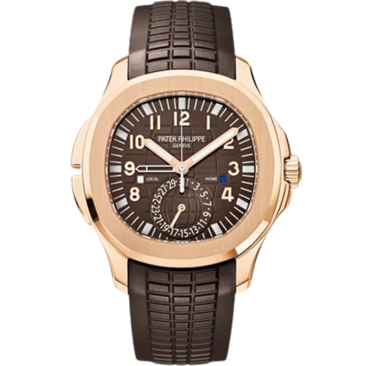 Patek Philippe Ref. 5164R Rose Gold Chronograph Aquanaut Chocolate Dial