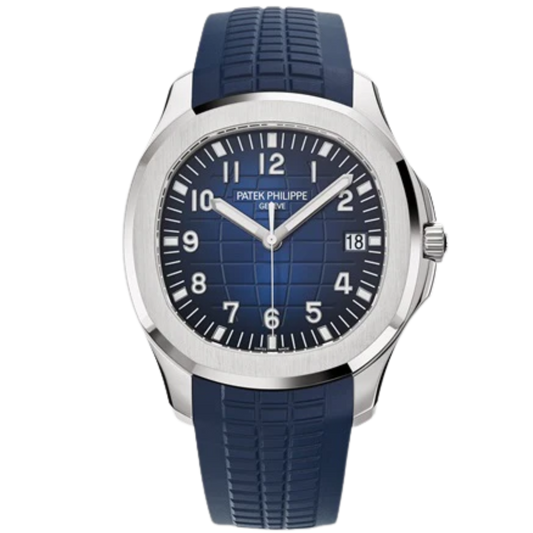 Patek Philippe Aquanaut Ref. 5168G White Gold Blue Dial