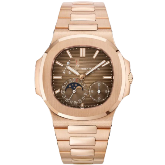 Patek Philippe Nautilus Ref. 5712/1R 40mm Full Rose Gold Moonphase