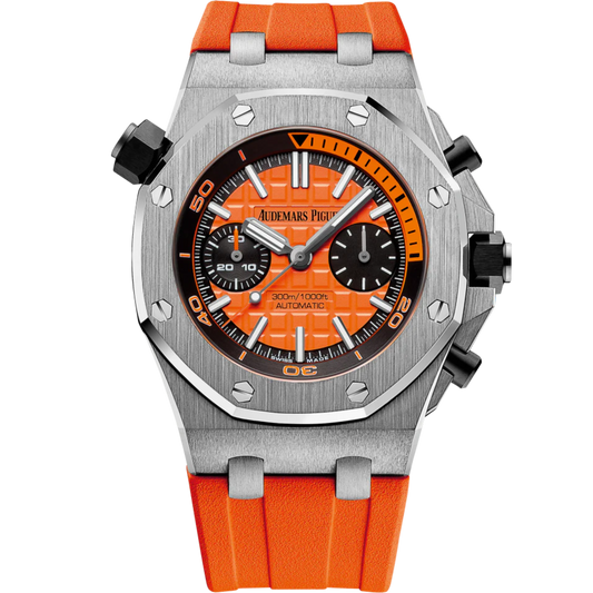 Audemars Piguet Royal Oak Offshore Diver Ref. 26703ST.OO.A070CA.01 42MM Stainless Steel Orange Dial