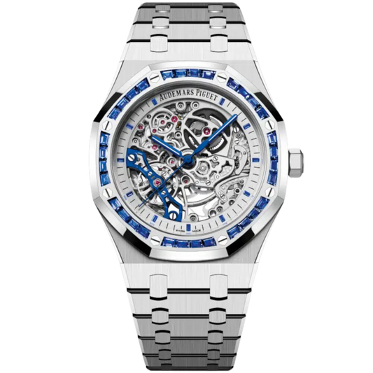 Audemars Piguet Royal Oak Ref. 15412BC.SS.1220BC.02 White Gold Double Balance Wheel Openworked Japan Exclusive