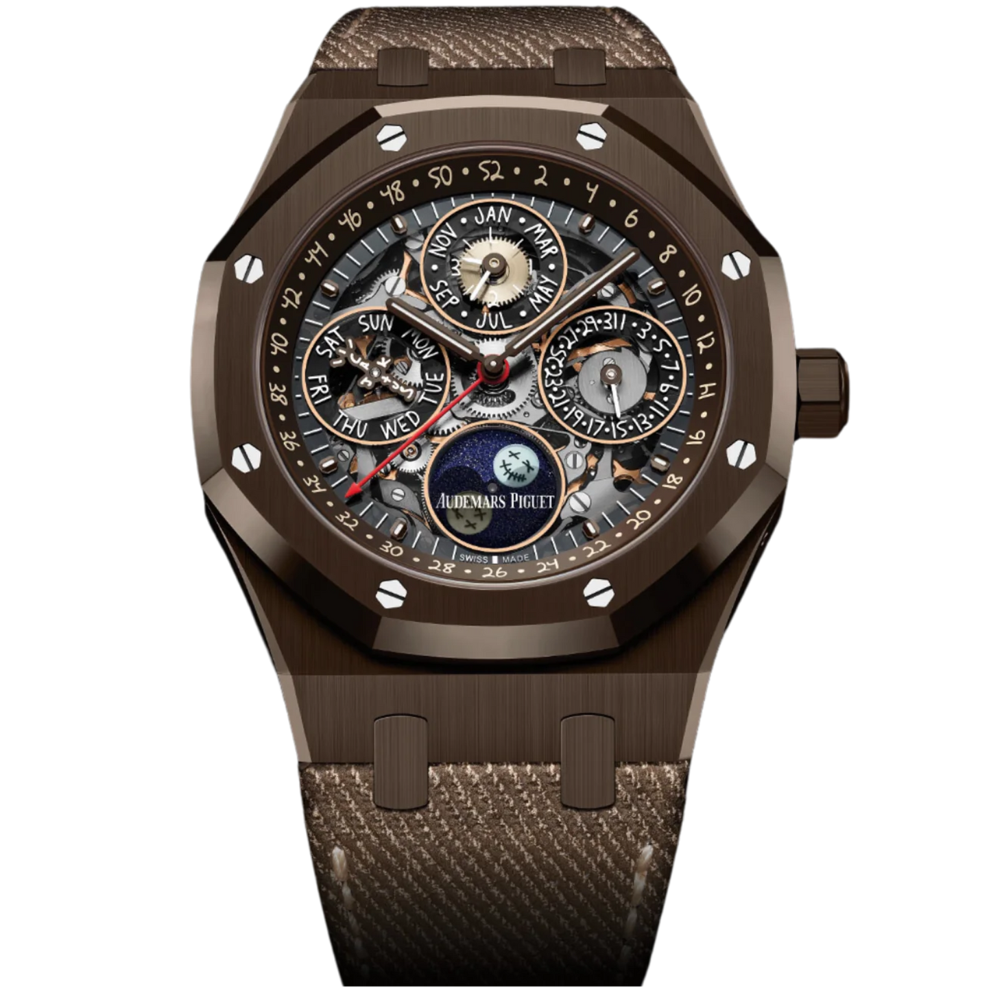 Audemars Piguet Royal Oak Perpetual Calendar Travis Scott Ref. 26585CM.OO.D301VE.01 41MM Brown Ceramic