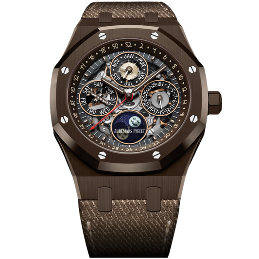 Audemars Piguet Royal Oak Perpetual Calendar Travis Scott Ref. 26585CM.OO.D301VE.01 41MM Brown Ceramic