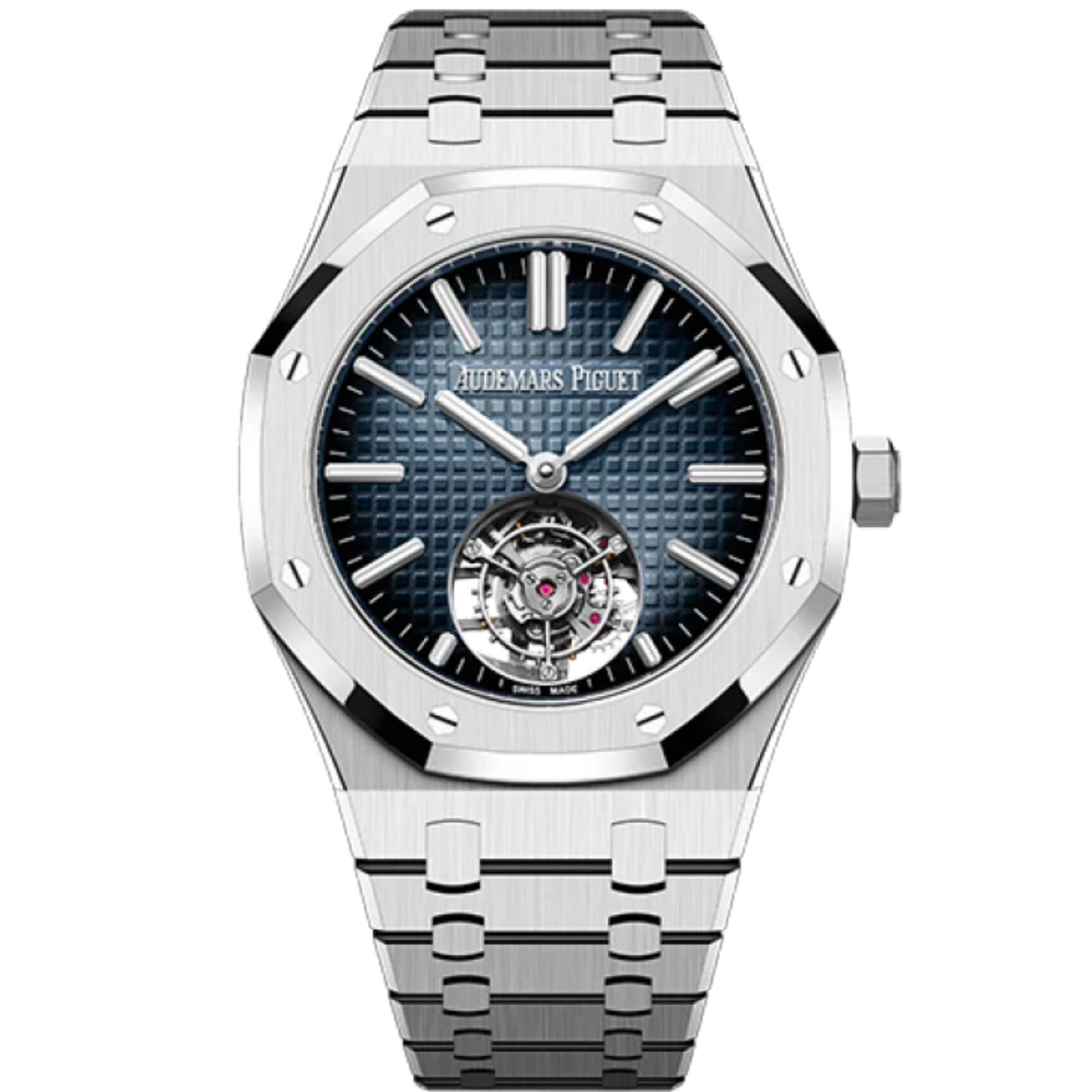 Audemars Piguet Royal Oak Tourbillon Ref. 26730ST.OO.1320ST.01 41MM Stainless Steel Smoke Blue Dial (50TH Anniversary)