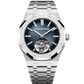 Audemars Piguet Royal Oak Tourbillon Ref. 26730ST.OO.1320ST.01 41MM Stainless Steel Smoke Blue Dial (50TH Anniversary)