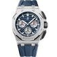 Audemars Piguet Royal Oak Offshore Ref. 26420TI.OO.A027CA.01 43MM Titanium Blue Dial/White Subdials