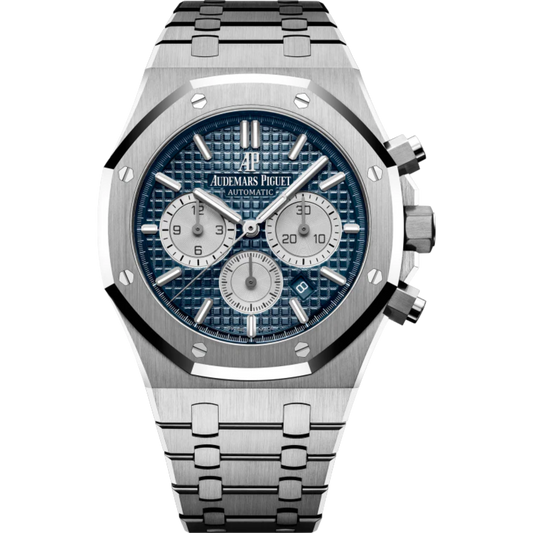 Audemars Piguet Royal Oak Chronograph Ref. 26331ST.OO.1220ST.01 41MM Stainless Steel Blue Dial