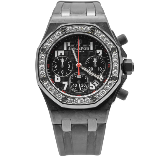 Audemars Piguet Royal Oak Offshore Ref. 26267FS.ZZ.D002CA.01 Lady 37mm Forged Carbon and Ceramic with Diamond Bezel