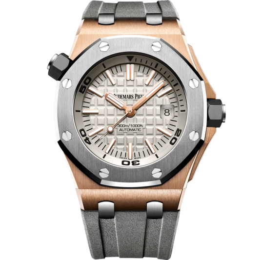 Audemars Piguet Ref. 15711OI.OO.A006CA.01 42MM Rose Gold/Titanium Bezel Diver