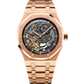 Audemars Piguet Ref. 15407OR.OO.1220OR.01 41MM Rose Gold Double Balance Openworked Skeleton
