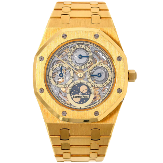 Audemars Piguet 39mm Royal Oak Openwork Perpetual Calendar | Yellow Gold