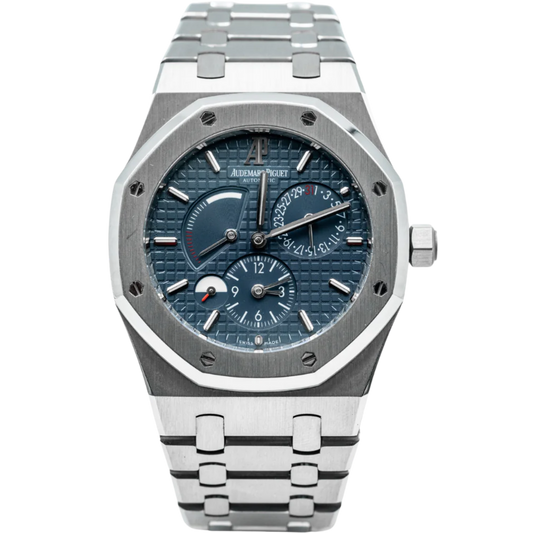 Audemars Piguet Ref. 26120ST.OO.1220ST.02 39MM Stainless Steel Blue Dial Dual Time