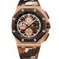 Audemars Piguet 44MM Camo Royal Oak Offshore Ref. 26401RO.OO.A087CA.01 Rose Gold/Ceramic Brown Subdials