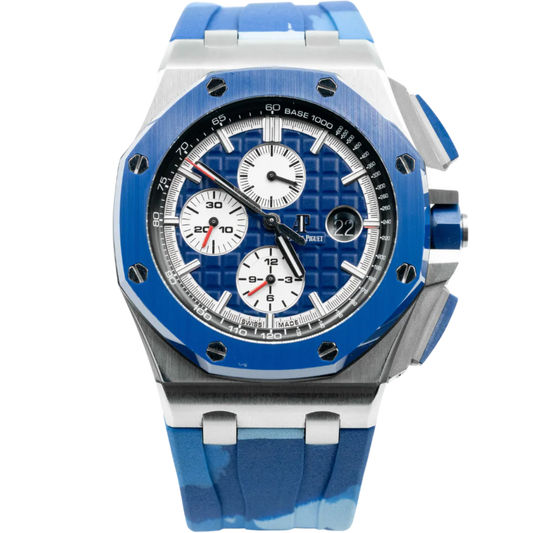 Audemars Piguet Royal Oak Offshore Ref. 26400SO.OO.A335CA.01 44MM Stainless Steel Blue Ceramic Camo