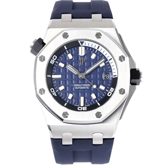 Audemars Piguet 42MM Stainless Royal Oak Offshore Diver Ref. 15720ST.OO.A027CA.01 Steel Blue