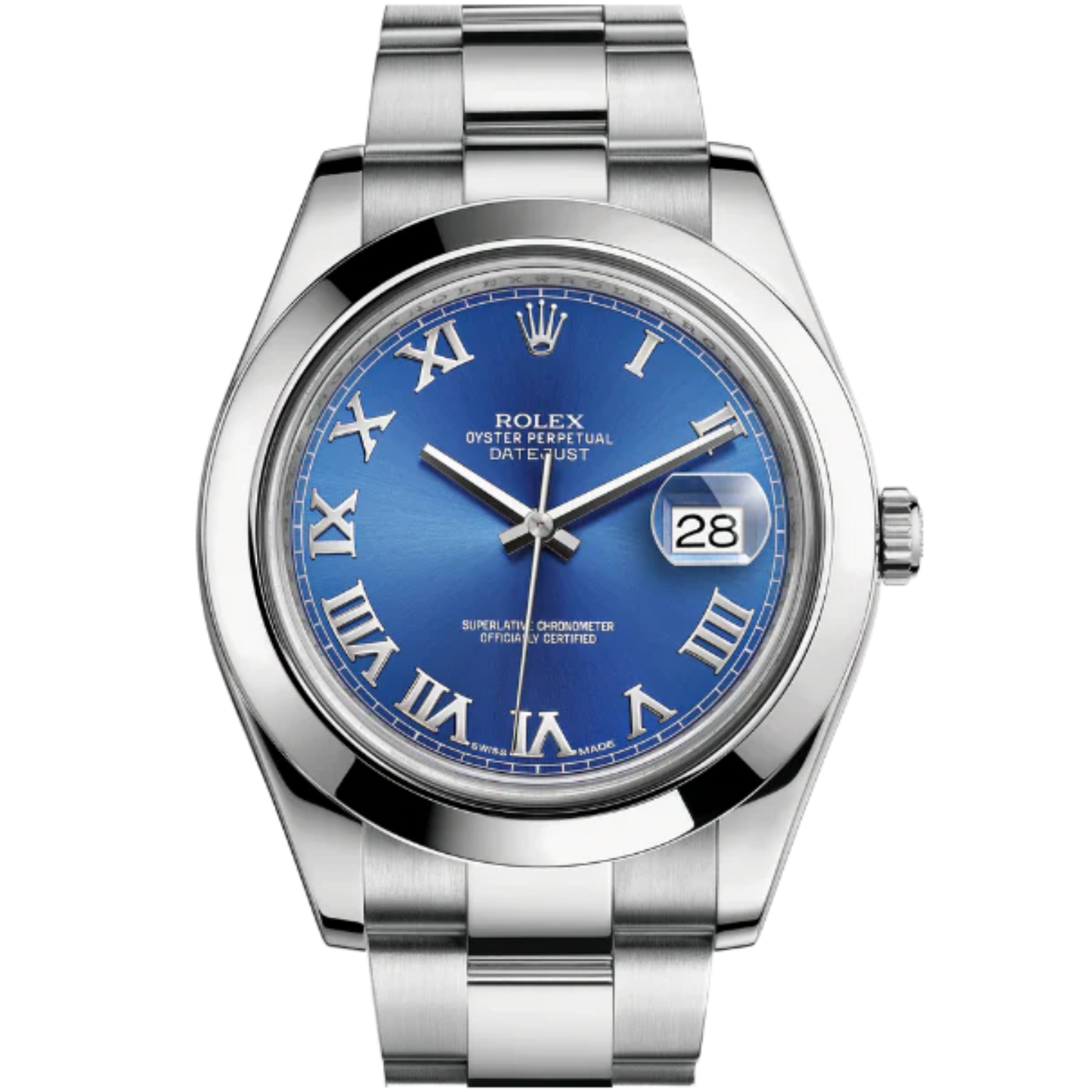 116300 41MM Datejust Azzurro Blue Dial