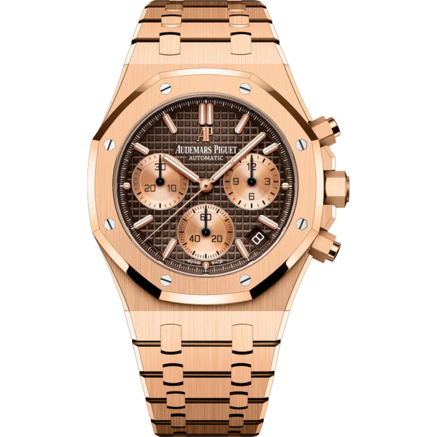 Audemars Piguet 41MM Royal Oak Chronograph Ref. 26239OR.OO.1220OR.02 Rose Gold  Chocolate Dial