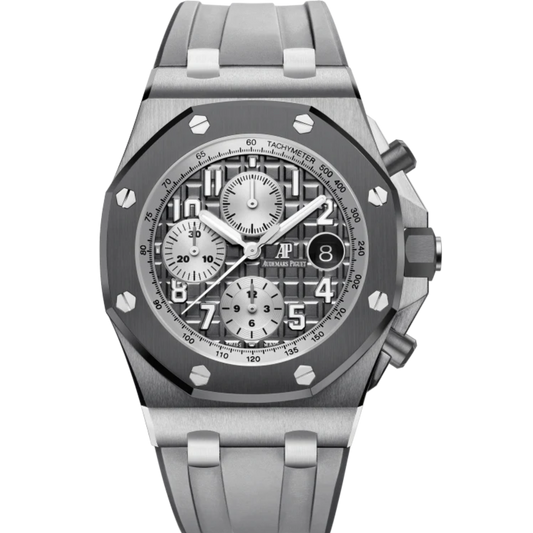 Audemars Piguet 42MM Royal Oak Offshore Titanium, Ghost Grey Dial  Ref. 26470IO.OO.A006CA.01