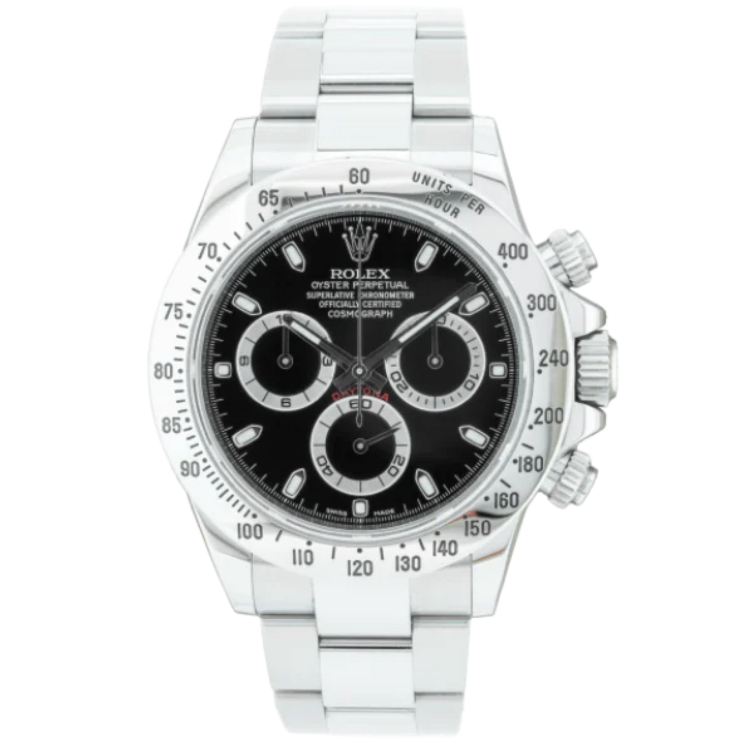 Rolex Daytona Ref. 116520 Stainless Steel Black Dial